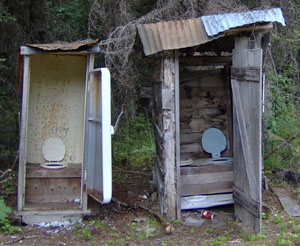 outhouses