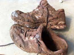 dirty shoes